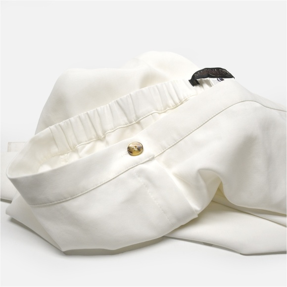 MARINA RINALDI Classic Cotton Pants - Picture 5 of 8